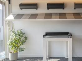 Houten markiezen geplaatst in klassieke woning Leiden